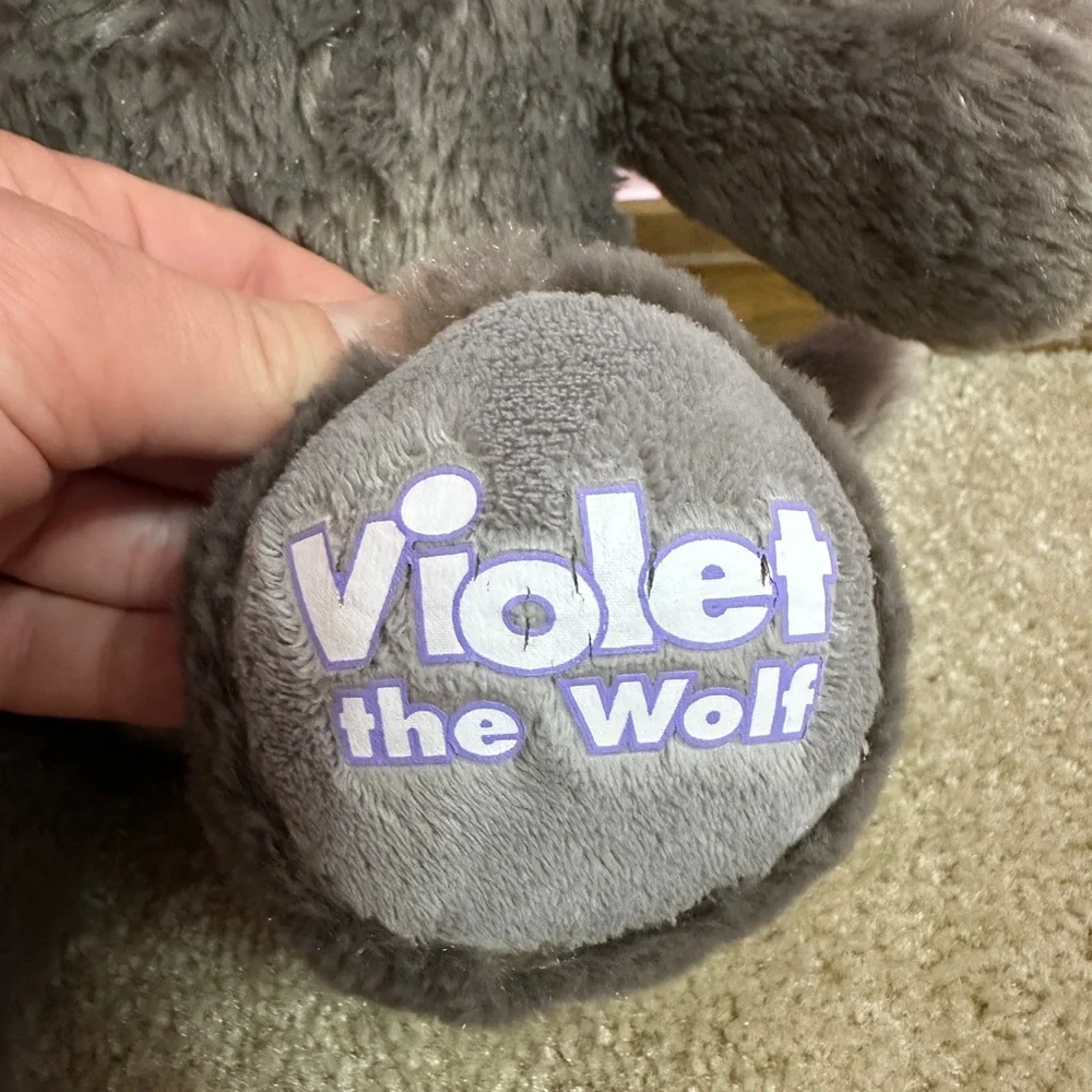 Build A Bear Great Wolf Lodge Gray Violet the Wolf 16